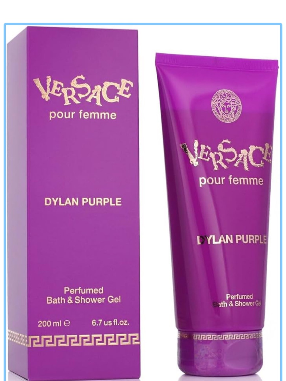 Versace Dylan Purple Pour Femme Perfumed Bath & Shower Gel